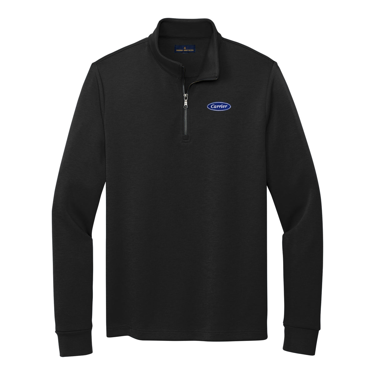 C2422 Brooks Brothers Mens Double-Knit 1/4-Zip