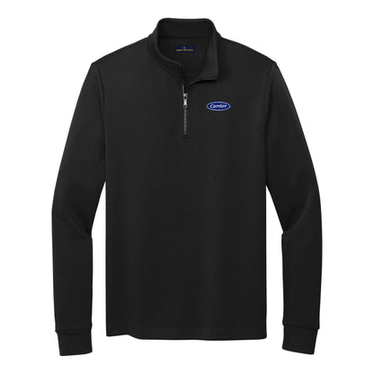C2422 Brooks Brothers Mens Double-Knit 1/4-Zip
