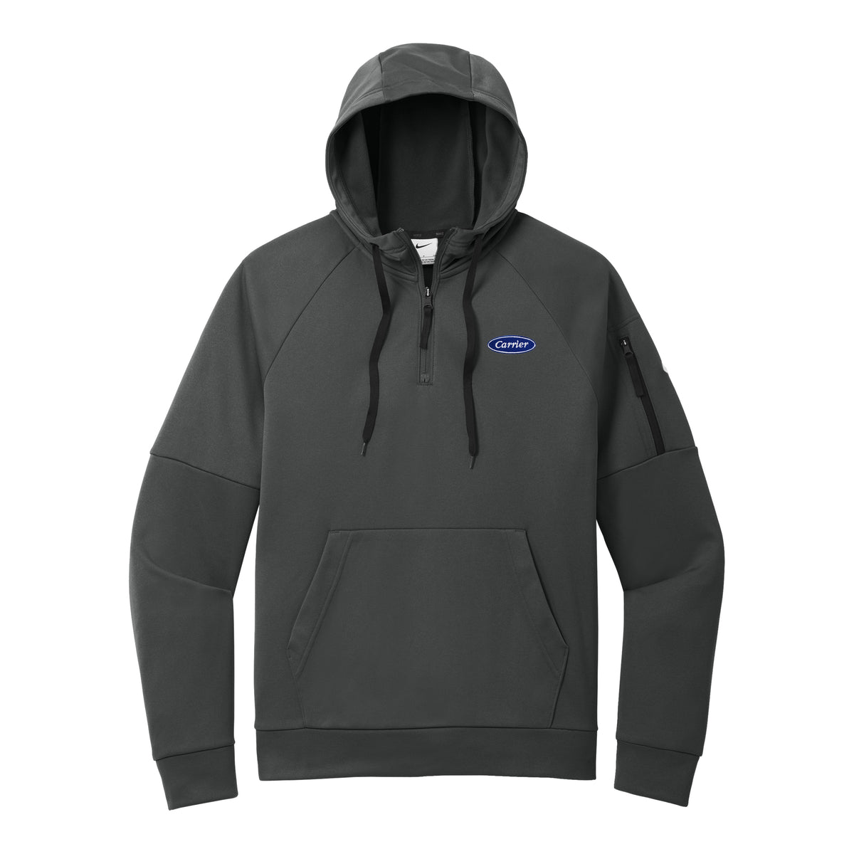 C2425 Nike Mens Thema-FIT Pocket 1/4-Zip Fleece Hoodie