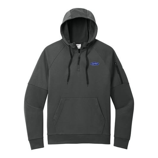 C2425 Nike Mens Thema-FIT Pocket 1/4-Zip Fleece Hoodie