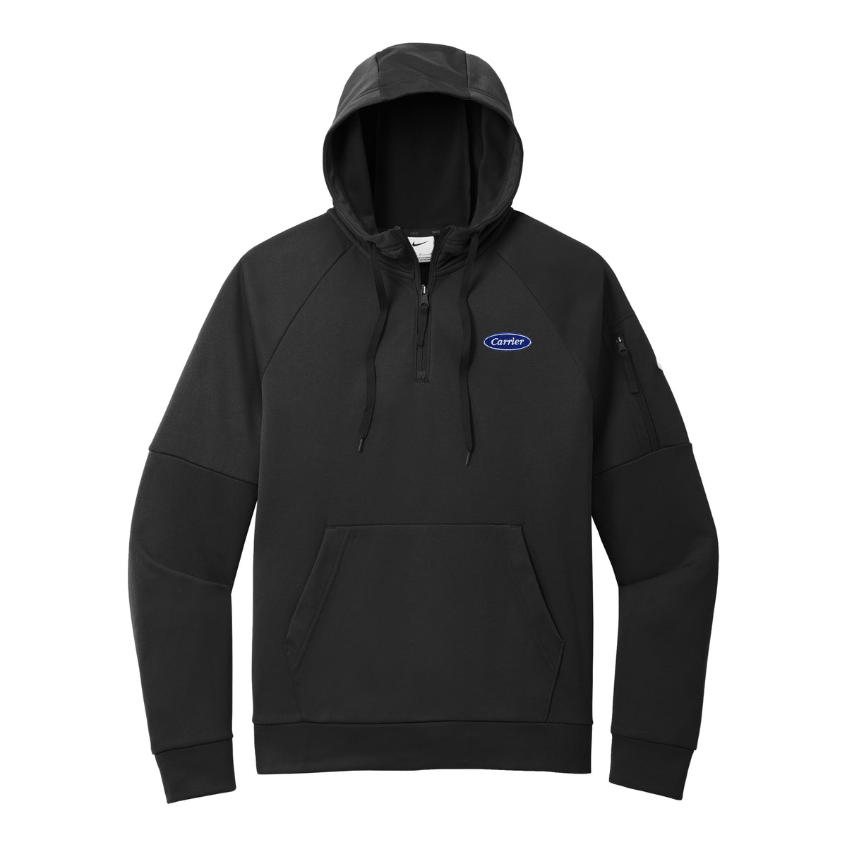 C2425 Nike Mens Thema-FIT Pocket 1/4-Zip Fleece Hoodie