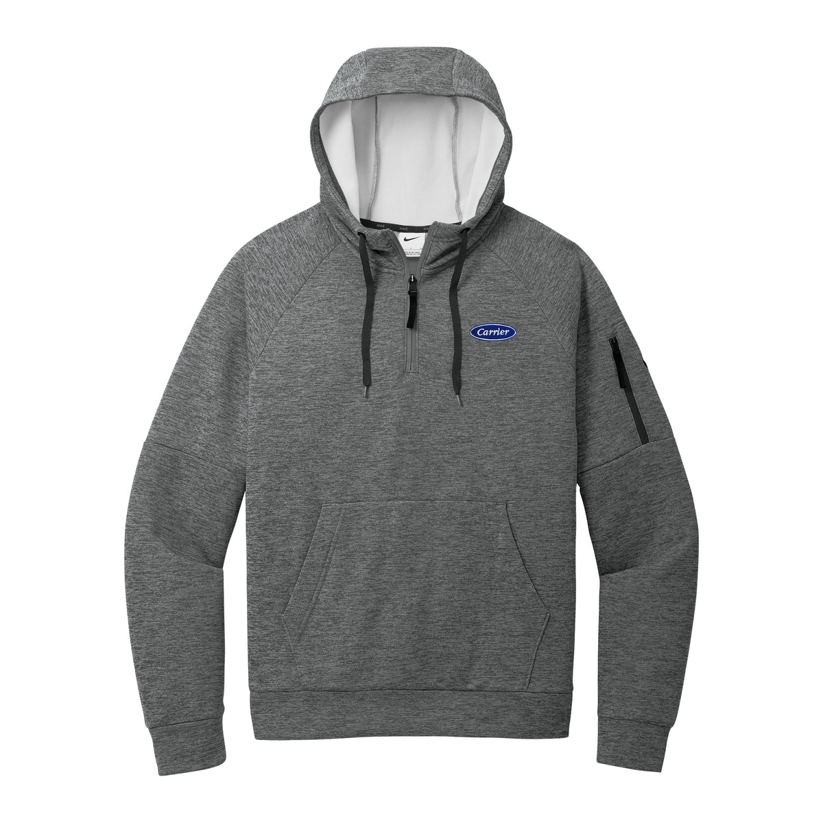 C2425 Nike Mens Thema-FIT Pocket 1/4-Zip Fleece Hoodie