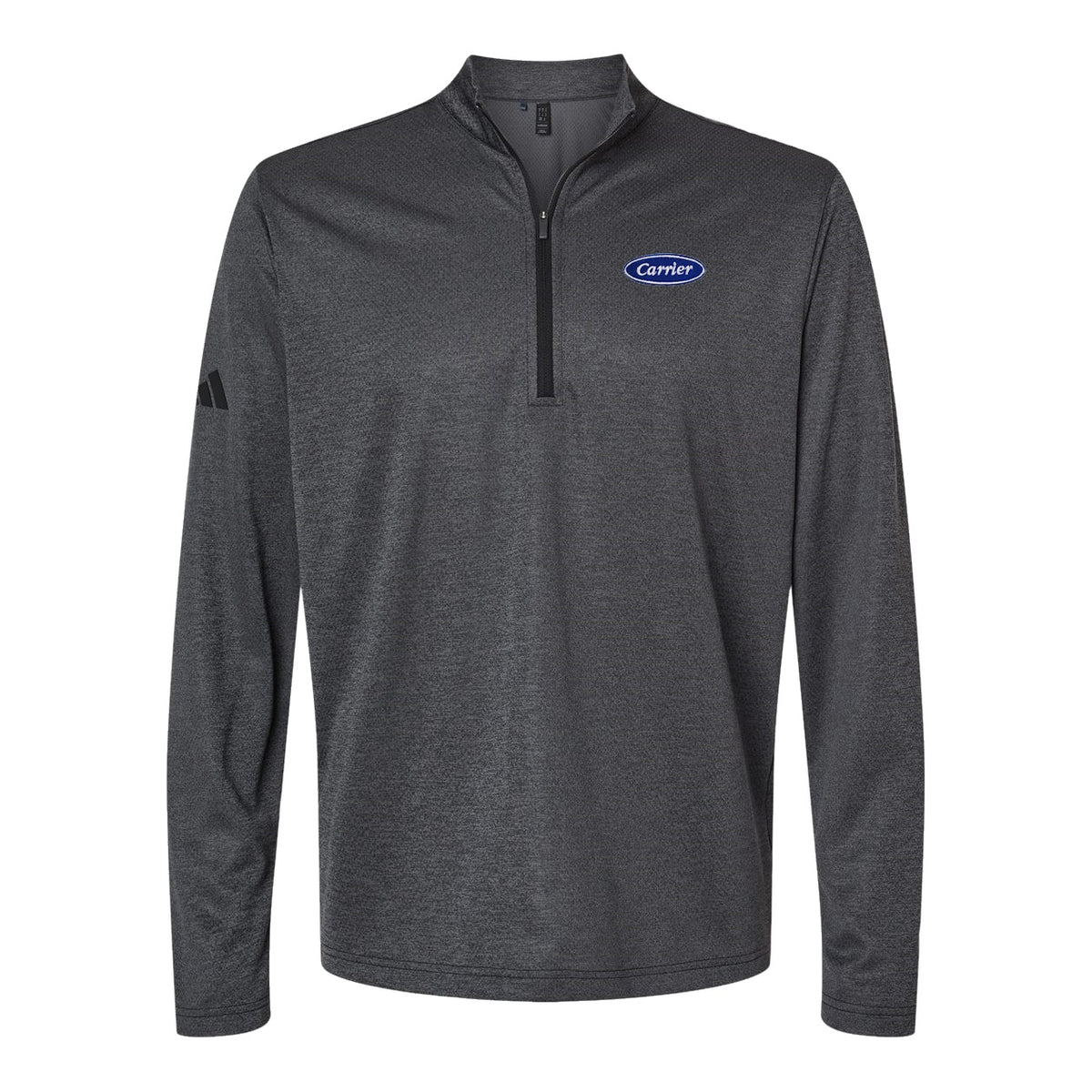 C2426 Adidas Mens Space Dyed Quarter-Zip Pullover