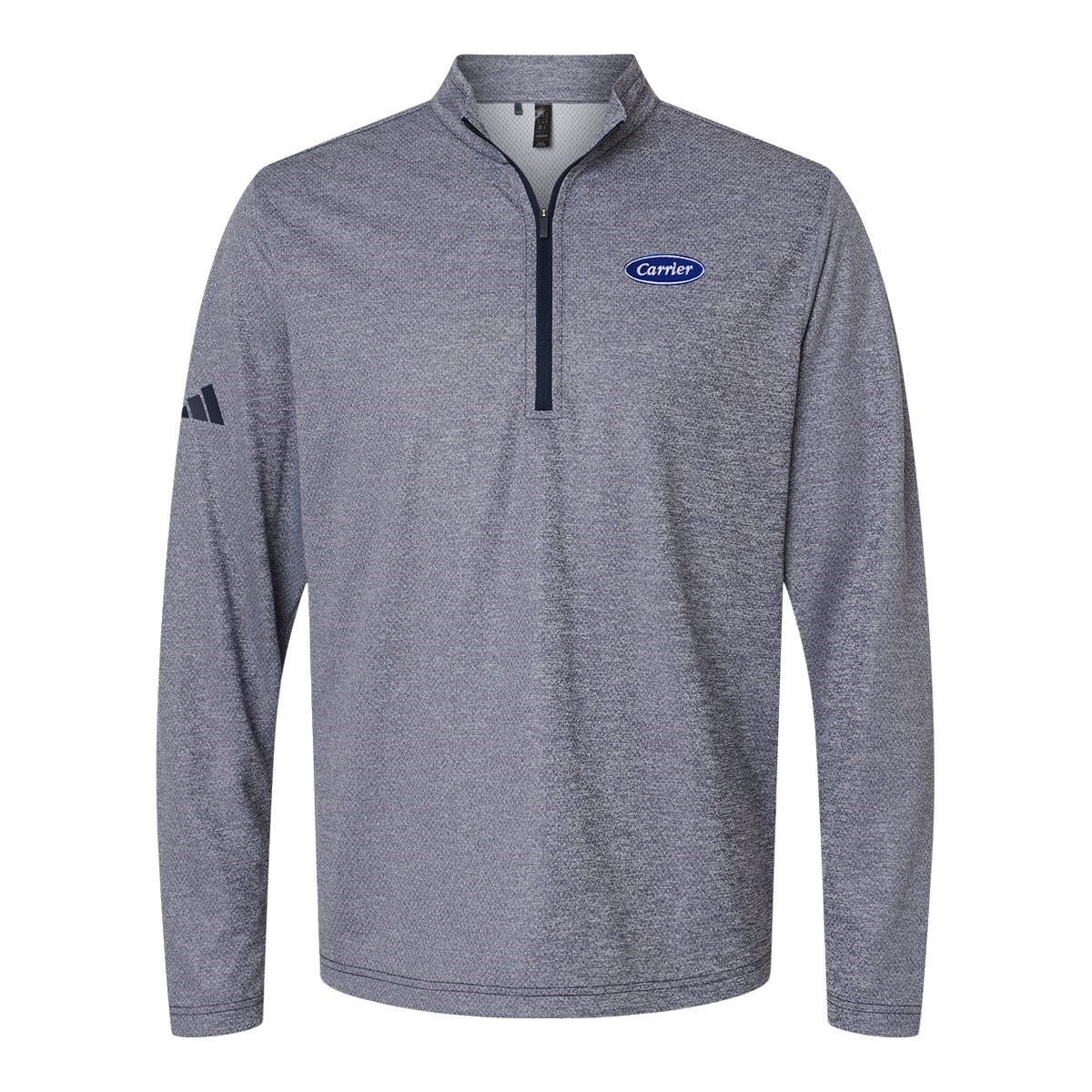 C2426 Adidas Mens Space Dyed Quarter-Zip Pullover