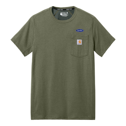 C2464 Carhartt Mens Force Short Sleeve Pocket T-Shirt