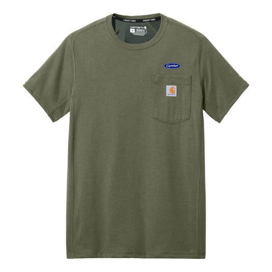 C2464 Carhartt Mens Force Short Sleeve Pocket T-Shirt