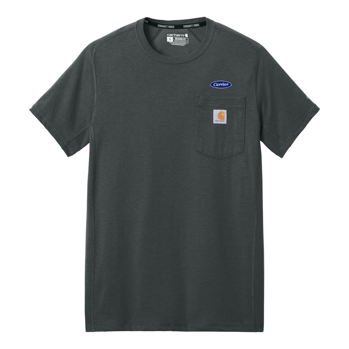 C2464 Carhartt Mens Force Short Sleeve Pocket T-Shirt