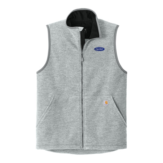 C2563 Carhartt Mens Textured Fleece Vest
