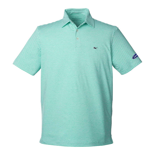 C2582 Vineyard Vines Mens Heathered Winstead Sankaty Polo