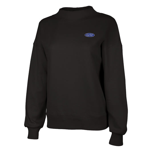 C2618 Charles River Ladies Willow Mock-Neck Sweatshirt
