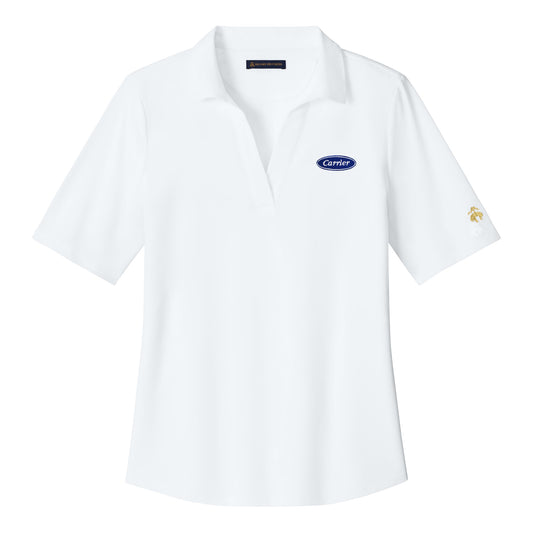 C2663W Brooks Brothers Ladies Pinpoint Pique Polo