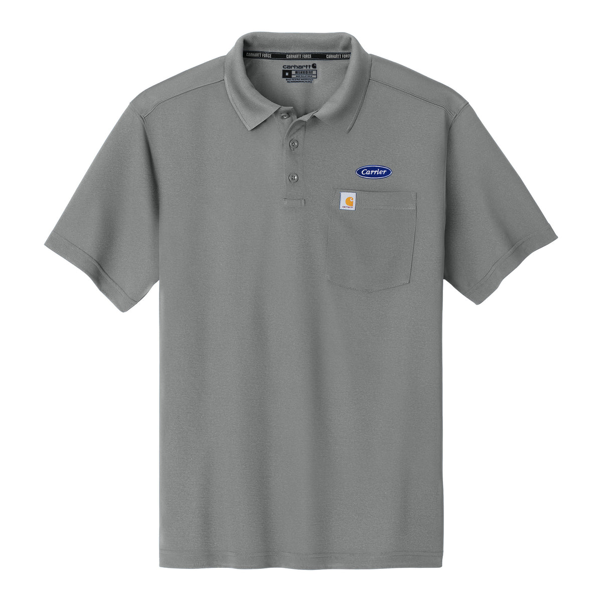 C2668 Carhartt Mens Force Snag-Resistant Pocket Polo
