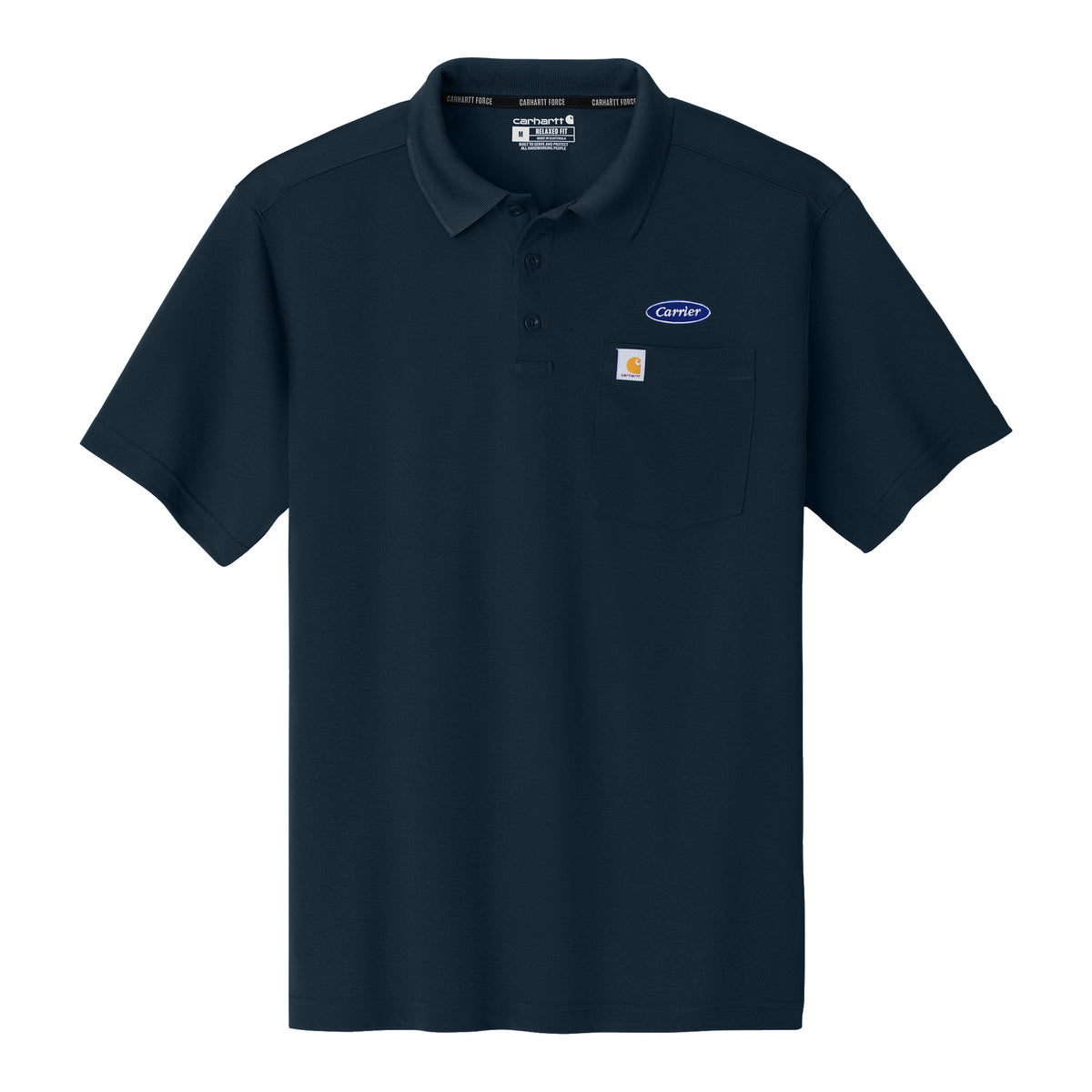 C2668 Carhartt Mens Force Snag-Resistant Pocket Polo