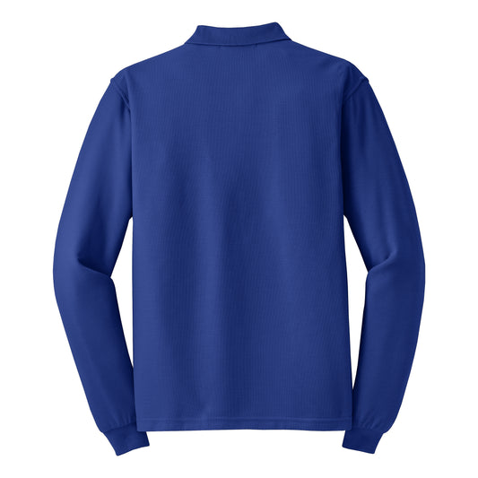 C1308MTLS Port Authority Mens Tall Silk Touch Long Sleeve Polo