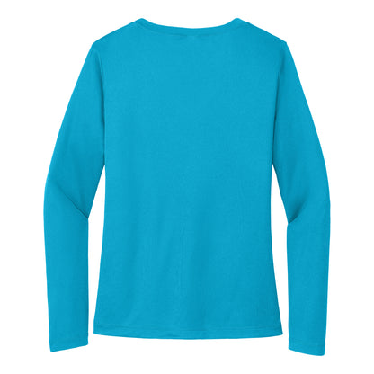 C2246W Sport-Tek Ladies Long Sleeve V-Neck Competitor Tee