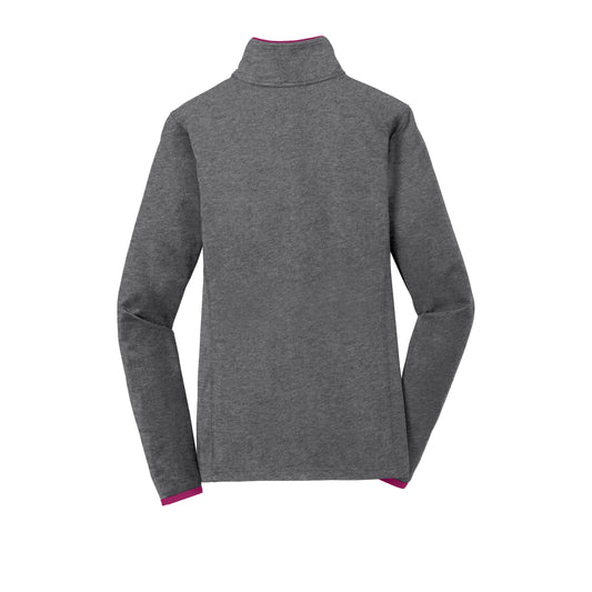 C1666W Sport-Tek Ladies Stretch Contrast Full Zip Jacket