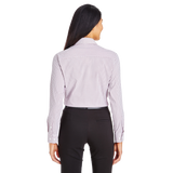 C1957W Ladies CrownLux Performance Micro Windowpane Shirt
